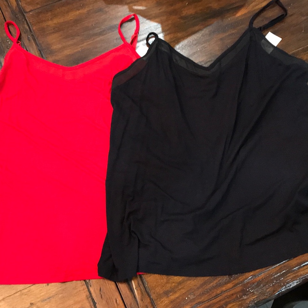 NWT! Lane Bryant spaghetti strap camis